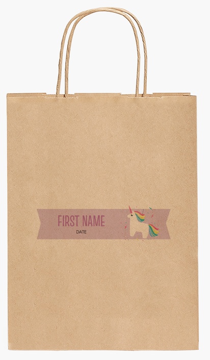 Design Preview for Design Gallery: Teen Birthday Paper Bags, 27.5 x 20.5 x 11 cm