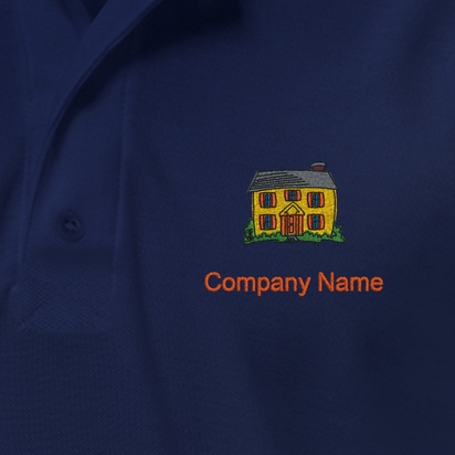 Design Preview for Design Gallery: Property & Estate Agents Adidas Men's Polo T-Shirts