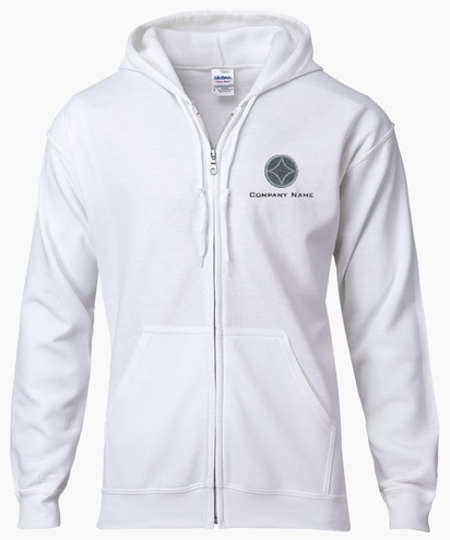 Design Preview for Design Gallery: Manufacturing & Distribution Zip Up Hoodies