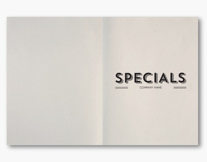 Design Preview for Design Gallery: Bars & Nightclubs Custom Brochures, 11" x 17" Bi-fold