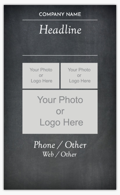 A logo vertical gray design with 3 uploads