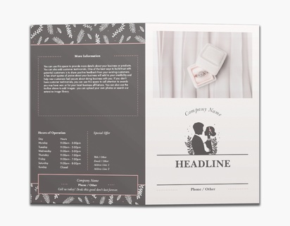 Design Preview for Design Gallery: Introduction & Dating Agencies Custom Brochures, 8.5" x 11" Bi-fold
