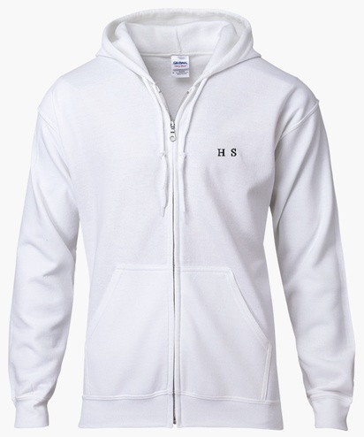 Design Preview for Design Gallery: Business Services Zip Up Hoodies