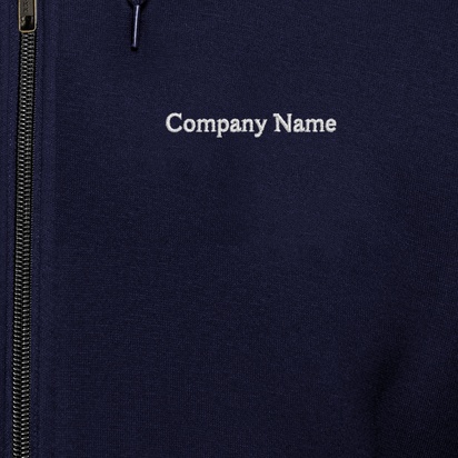 Design Preview for Design Gallery: Retail & Sales Hoodies, Navy Blue