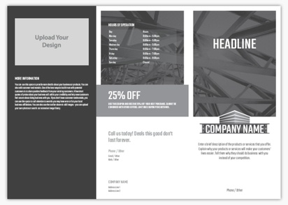 Design Preview for Design Gallery: Manufacturing & Distribution Flyers, Tri-fold DL