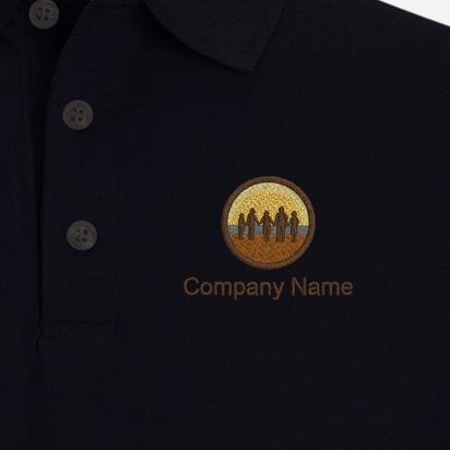 Design Preview for Design Gallery: Religious & Spiritual Parx®  Premium Polo T-Shirts