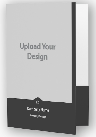 Design Preview for Art Galleries Custom Presentation Folders Templates, 6" x 9"