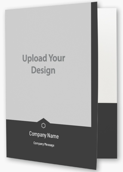 Design Preview for Art Galleries Custom Presentation Folders Templates, 9" x 12"