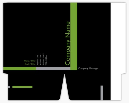 Design Preview for Design Gallery: Modern & Simple Presentation Folders, 9.5" x 12"