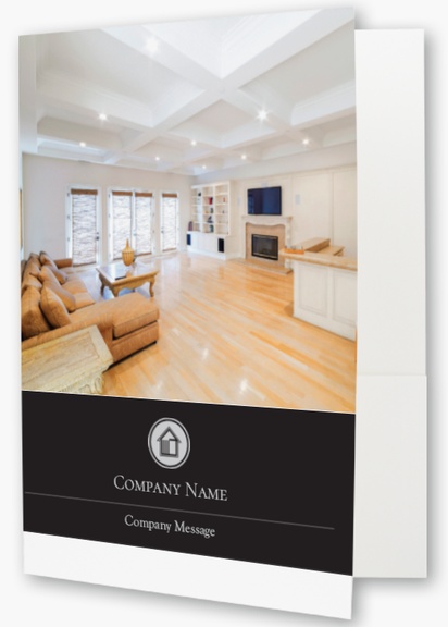 Design Preview for Property & Estate Agents Custom Presentation Folders Templates, 9" x 12"