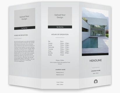 Design Preview for Design Gallery: Home Inspection Custom Brochures, 8.5" x 11" Tri-fold