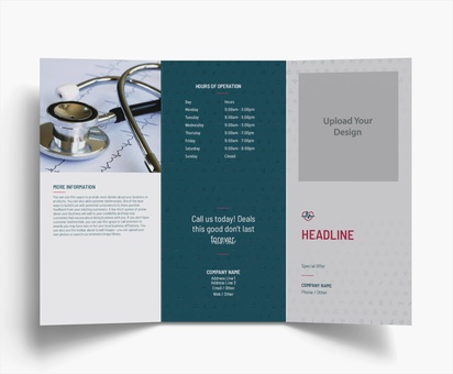Design Preview for Design Gallery: Medical Professionals Folded Leaflets, Tri-fold DL (99 x 210 mm)