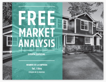Un análisis de mercado libre evaluación domiciliaria diseño verde gris para Moderno y sencillo