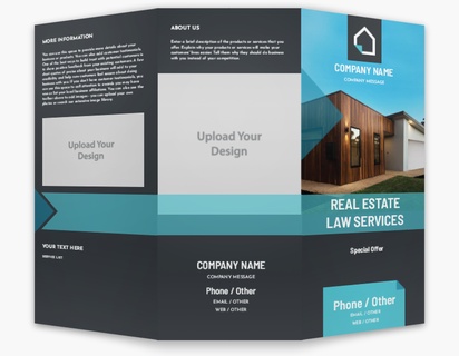 A law lawyer black gray design for Modern & Simple with 2 uploads