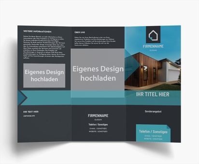 Designvorschau für Designgalerie: Falzflyer Recht, öffentliche Sicherheit & Politik, Wickelfalz DL (99 x 210 mm)