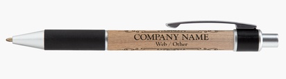 Design Preview for Design Gallery: Retro & Vintage VistaPrint® Design Wrap Ballpoint Pen