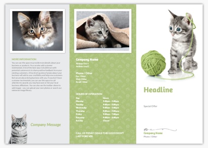 Design Preview for Design Gallery: Animals Brochures, Tri-fold DL