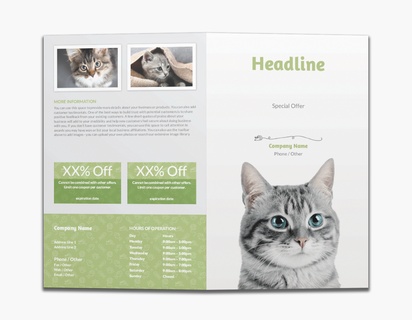 Design Preview for Design Gallery: Pet Training Custom Brochures, 8.5" x 11" Bi-fold