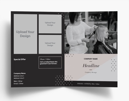 Design Preview for Design Gallery: Tanning Salons Folded Leaflets, Bi-fold A6 (105 x 148 mm)