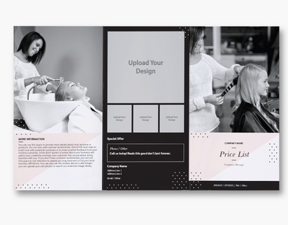 A price beauty black white design for Modern & Simple with 4 uploads