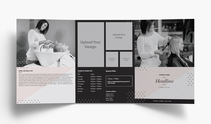 Design Preview for Design Gallery: Beauty & Spa Folded Leaflets, Tri-fold A5 (148 x 210 mm)
