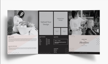 Design Preview for Design Gallery: Waxing & Hair Removal Folded Leaflets, Tri-fold A4 (210 x 297 mm)
