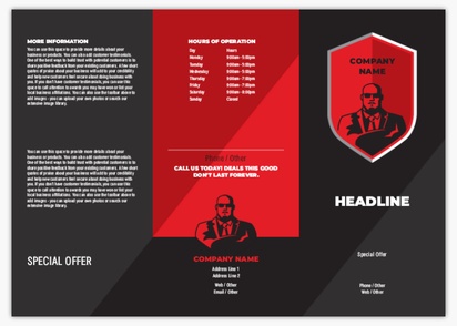 Design Preview for Design Gallery: Public Safety Flyers, Tri-fold DL
