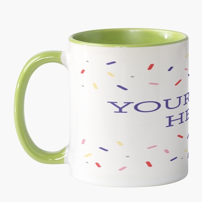 Design Preview for Templates for Birthday Personalised Mugs , 2-Sided