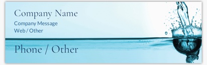 Design Preview for Design Gallery: Pool & Spa Care Vinyl Banners, 76 x 244 cm