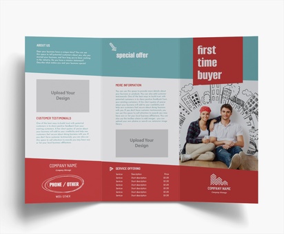Design Preview for Design Gallery: Mortgages & Loans Folded Leaflets, Tri-fold DL (99 x 210 mm)