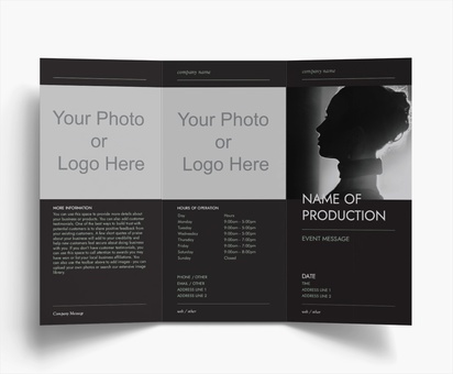 Design Preview for Design Gallery: Music Folded Leaflets, Tri-fold DL (99 x 210 mm)