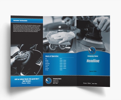 Design Preview for Design Gallery: Automotive & Transportation Flyers and Pamphlets, Tri-fold DL