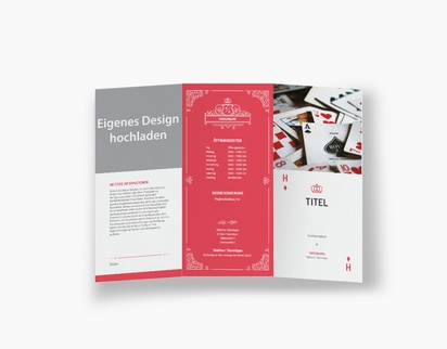 Designvorschau für Designgalerie: Falzflyer Spielzeug & Spiele, Wickelfalz DL (99 x 210 mm)