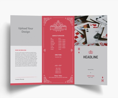 Design Preview for Design Gallery: Toys & Games Folded Leaflets, Tri-fold DL (99 x 210 mm)