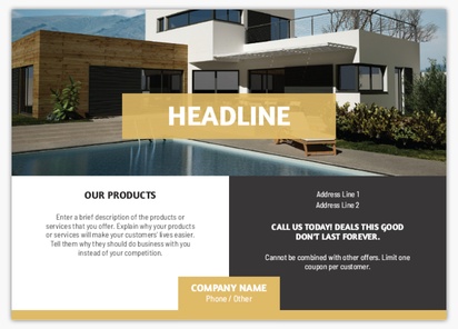 Design Preview for Design Gallery: Property & Estate Agents Postcards, 5" x 7"