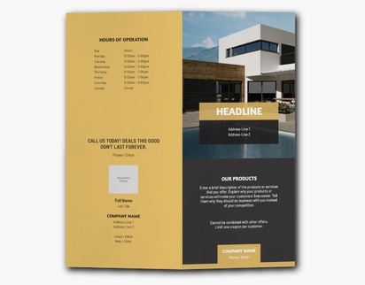 Design Preview for Design Gallery: Home Inspection Custom Brochures, 9" x 8" Bi-fold