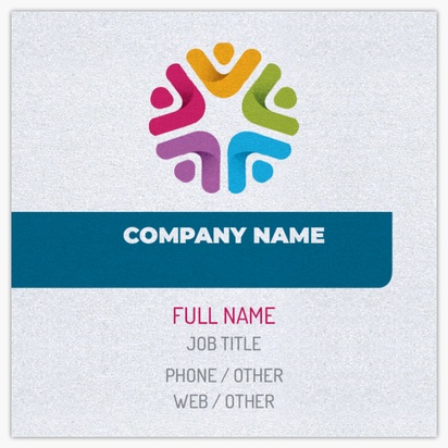 Design Preview for Design Gallery: Foster Services & Adoption Pearl Business Cards