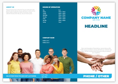 Design Preview for Design Gallery: Marketing & Communications Flyers, Tri-fold DL
