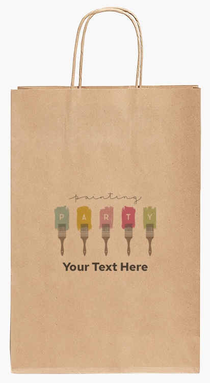 Design Preview for Design Gallery: Teen Birthday Paper Bags, 35.5 x 24 x 12 cm