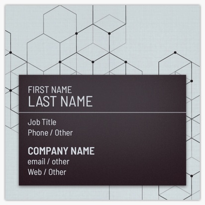 Design Preview for Design Gallery: Technology Linen Business Cards