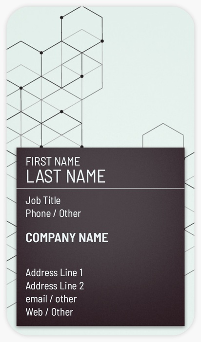 Design Preview for Design Gallery: Database Architecture & Data Management Rounded Corner Business Cards, Standard (3.5" x 2")