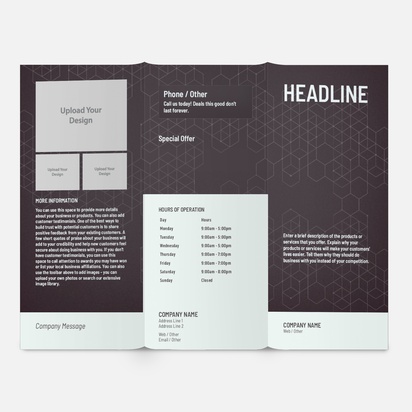 Design Preview for Design Gallery: Public Relations Brochures, DL Tri-fold