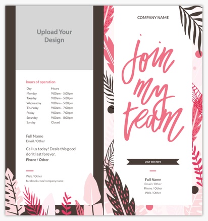 Design Preview for Design Gallery: Fun & Whimsical Brochures, Bi-fold DL