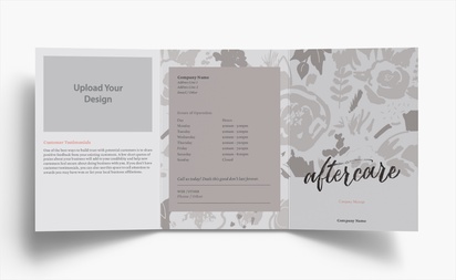 Design Preview for Design Gallery: Beauty Consulting & Pampering Folded Leaflets, Tri-fold A6 (105 x 148 mm)