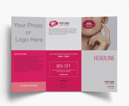 Design Preview for Design Gallery: Introduction & Dating Agencies Flyers & Leaflets, Tri-fold DL (99 x 210 mm)