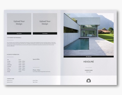 Design Preview for Design Gallery: Property & Estate Agents Custom Brochures, 11" x 17" Bi-fold