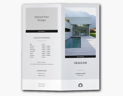 Design Preview for Design Gallery: Urban Planning Custom Brochures, 9" x 8" Bi-fold