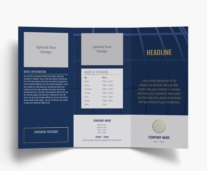 Design Preview for Design Gallery: Journalism & Media Folded Leaflets, Tri-fold DL (99 x 210 mm)