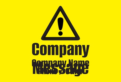 Design Preview for Design Gallery: Demolition Corflute Signs, 457 x 686 mm