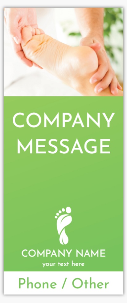 Design Preview for Design Gallery: Health & Wellness Vinyl Banners, 76 x 183 cm